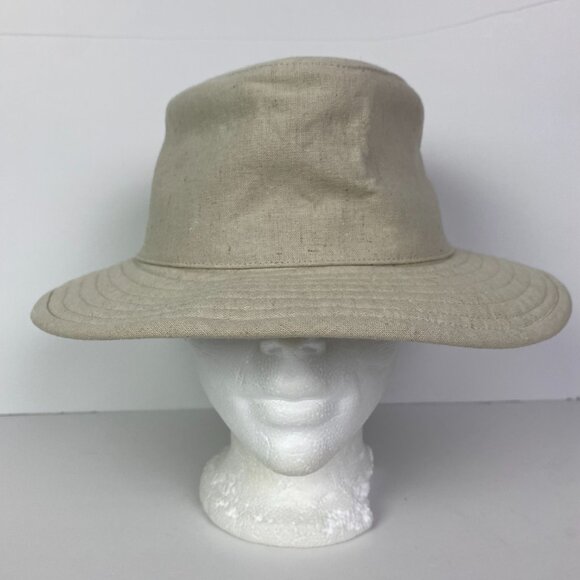 The Tilley Urban Hat Tilley Endurables Men's Large Hemp Cotton Beige Fedora - Picture 1 of 12